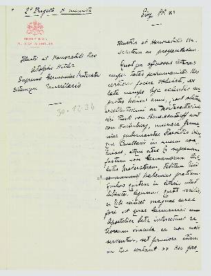 Un libro reproduce la carta que Pío XII escribió a Hitler